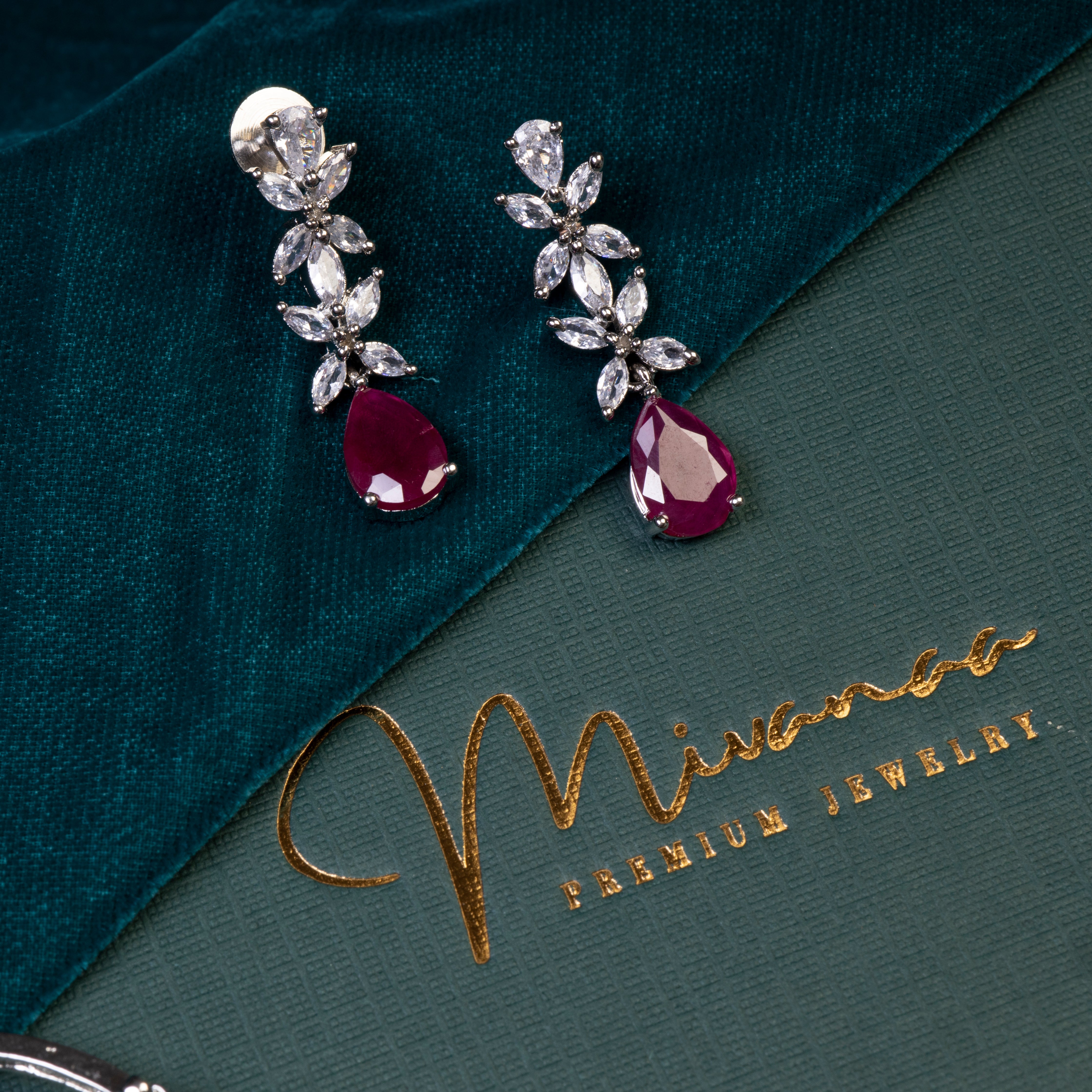Timeless Ruby Brilliance-Mivanaa